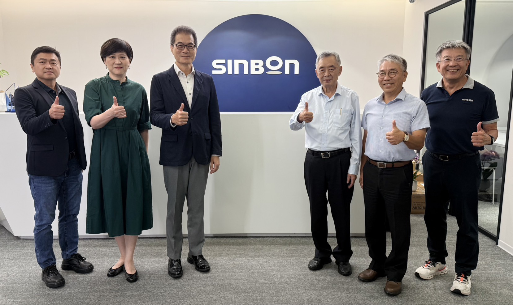 拜訪信邦電子股份有限公司王紹新董事長